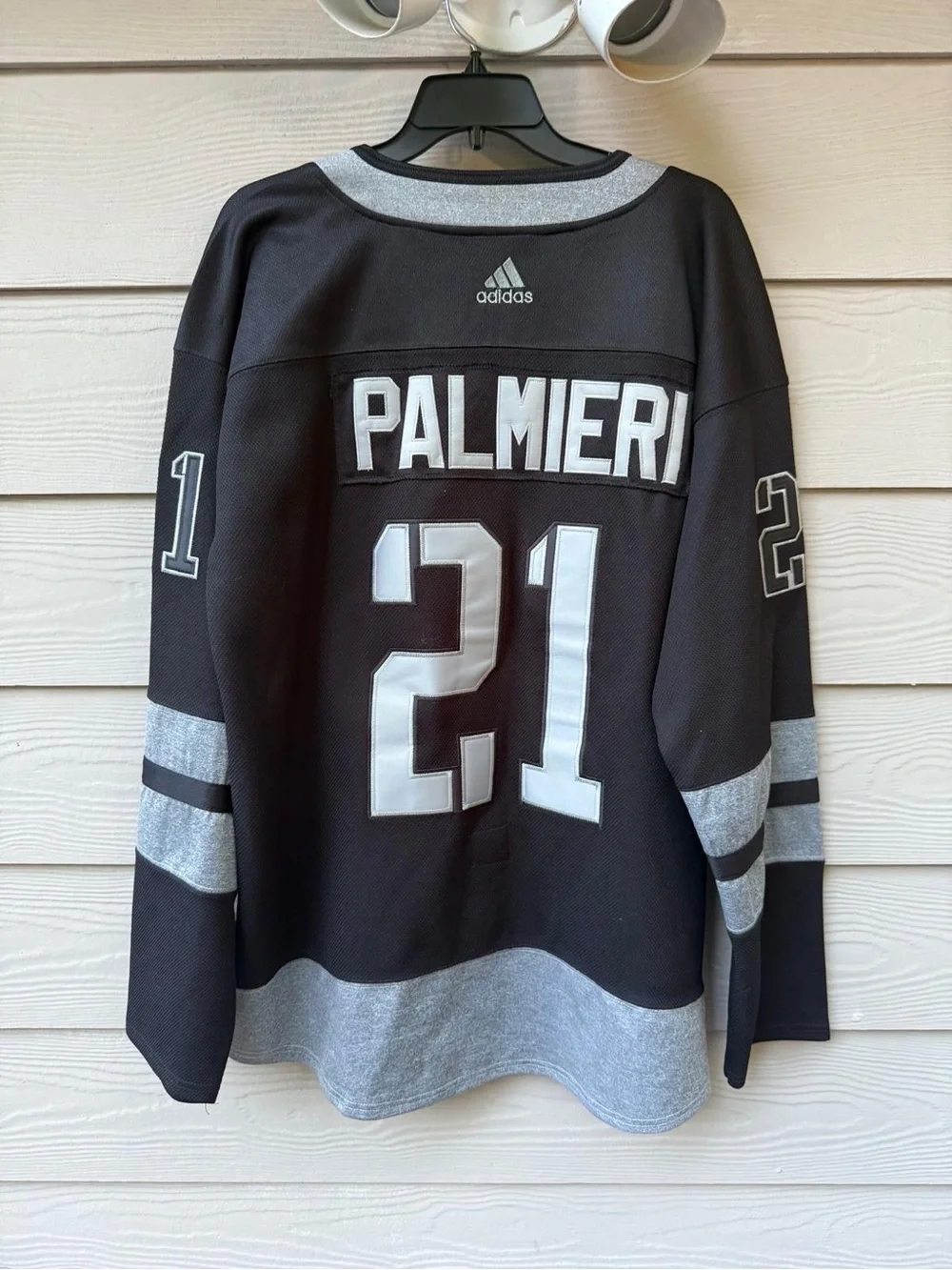 Adidas NHL New Jersey Devils Palmieri jersey in Black & Red